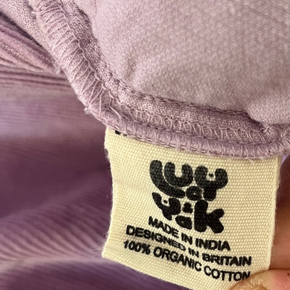Lucy & Yak Lilac Button-Front Jumpsuit - Picture 10 of 16